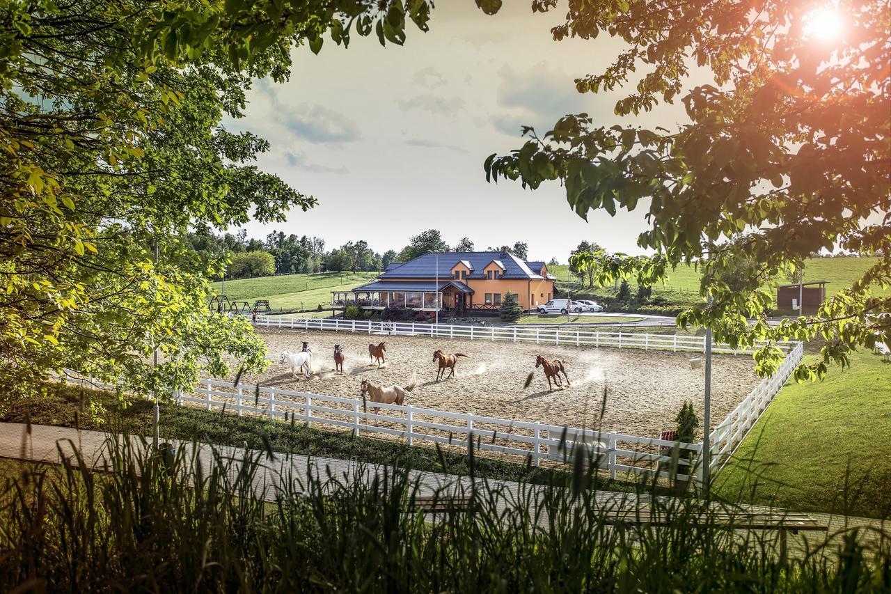 Hotel Horse Riding - Jezdecky Areal Tršice Kültér fotó
